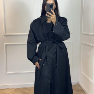 Long trenchcoat black