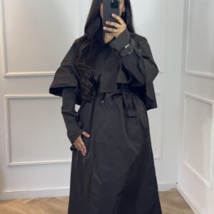 Cape trenchcoat Brown